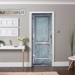 Deursticker-houten-blauwe-deur