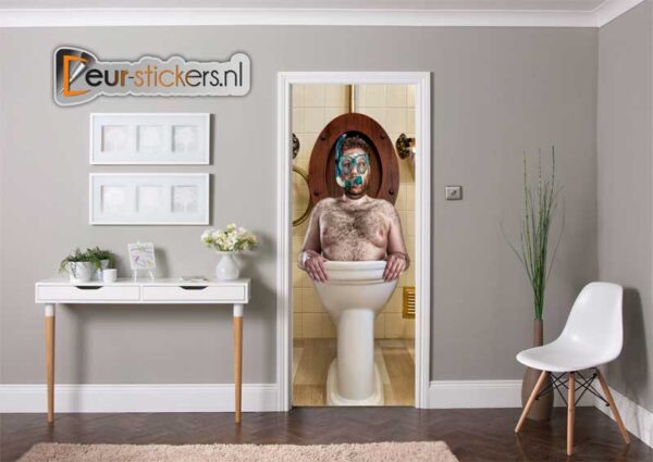 Deursticker-man-in-toilet